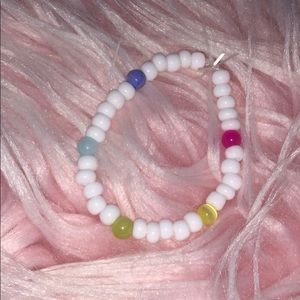 White and colorful bracelet